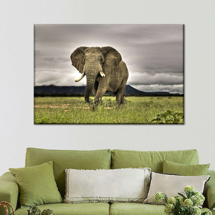 ElephantStock Elephant Landscape Wall Art