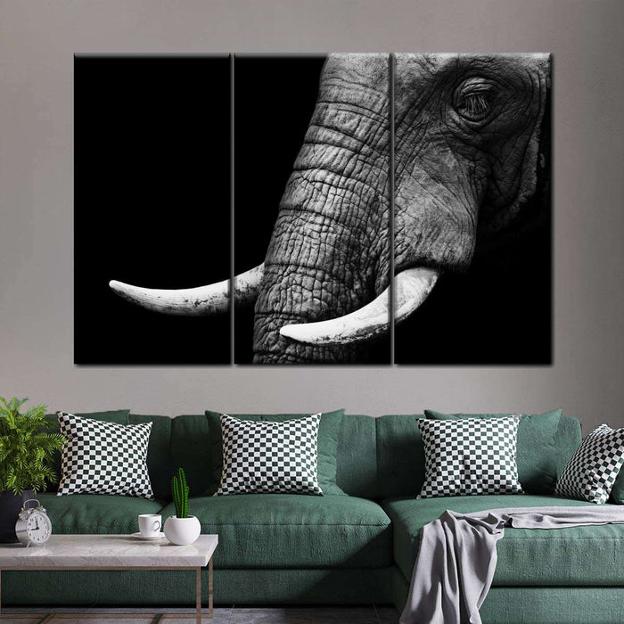 ElephantStock Elephant Close Up Wall Art