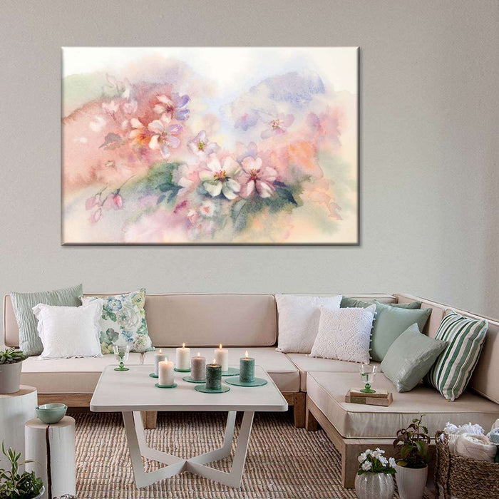 ElephantStock Abstract Cherry Blossom Wall Art