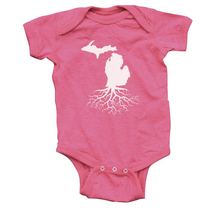 WYR Michigan Lil' Roots Onesie