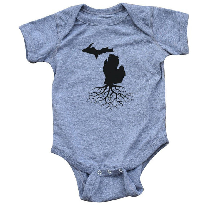 WYR Michigan Lil' Roots Onesie