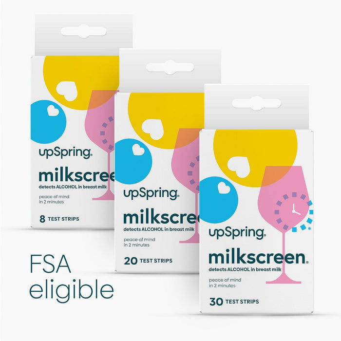 Upspring MilkScreen Breast Milk Test Strips for Alcohol