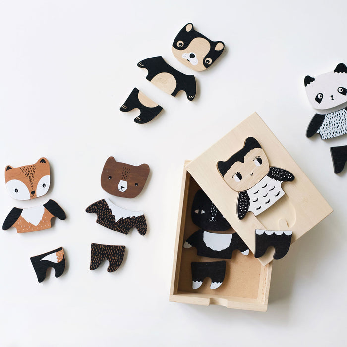 Wee Gallery Mix & Match Animal Tiles