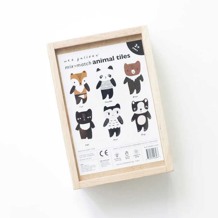 Wee Gallery Mix & Match Animal Tiles