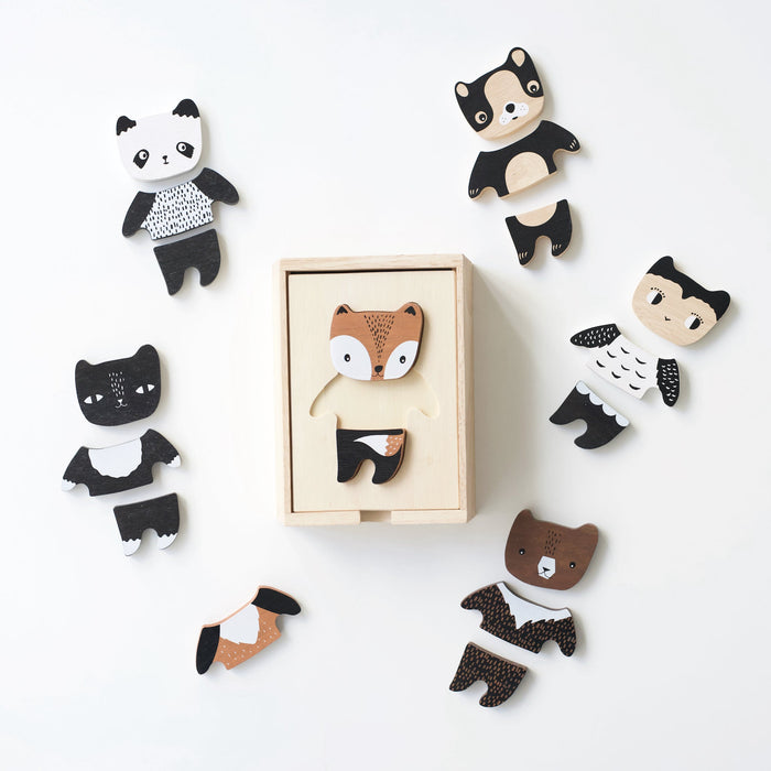 Wee Gallery Mix & Match Animal Tiles