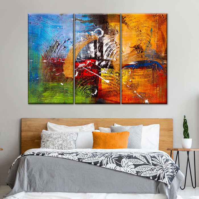 ElephantStock Colorful Abstract Wall Art