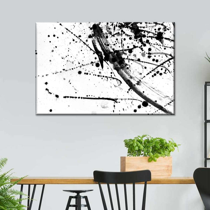 ElephantStock Abstract Black And White Wall Art