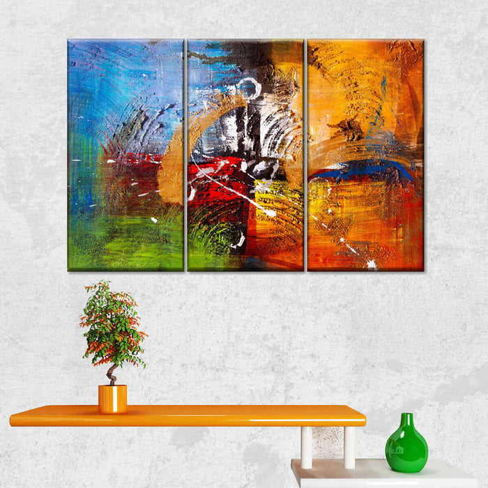 ElephantStock Colorful Abstract Wall Art