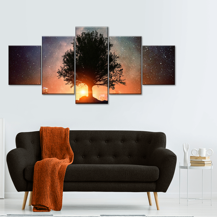 ElephantStock Starry Tree Wall Art