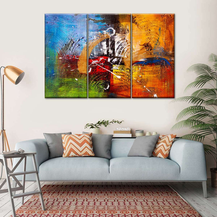 ElephantStock Colorful Abstract Wall Art