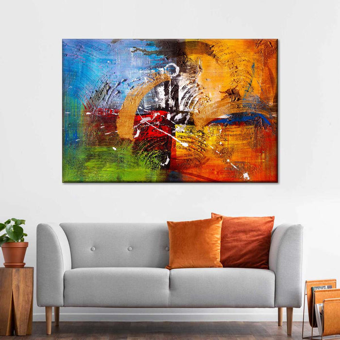 ElephantStock Colorful Abstract Wall Art