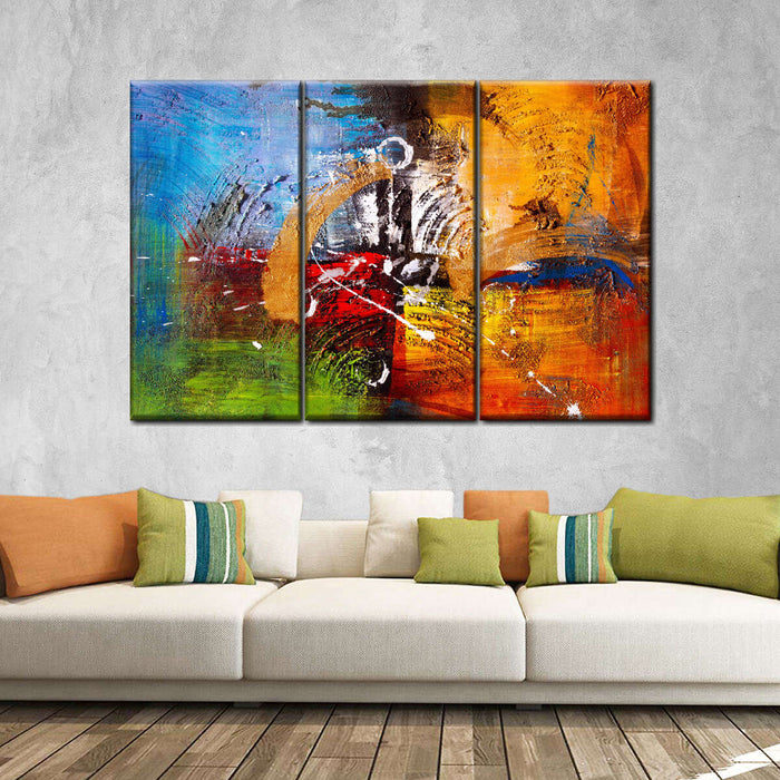 ElephantStock Colorful Abstract Wall Art