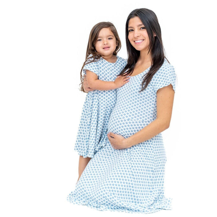 Sweet Bamboo Mommy Swirly Girl Dress