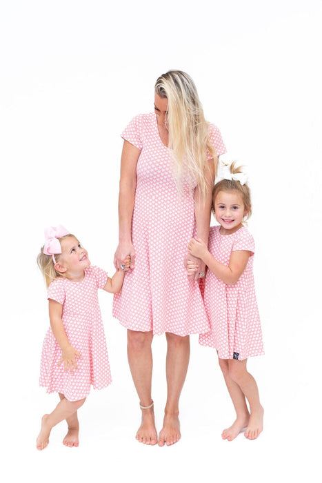 Sweet Bamboo Mommy Swirly Girl Dress