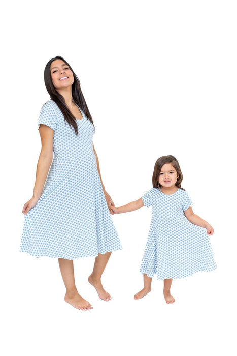 Sweet Bamboo Mommy Swirly Girl Dress