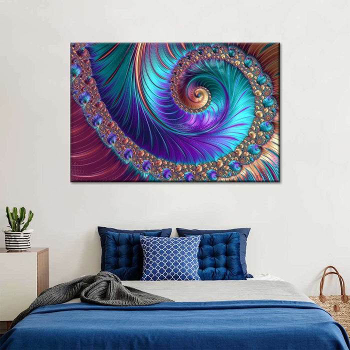 ElephantStock Abstract Fractal Shapes Wall Art