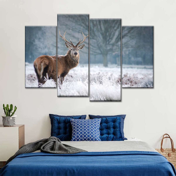 ElephantStock Deer Stare Wall Art