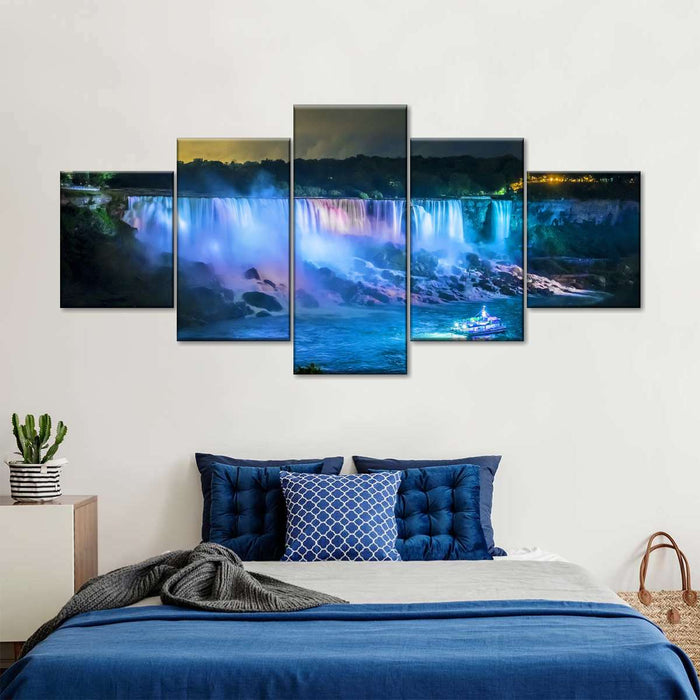 ElephantStock Colorful Niagara Falls Wall Art