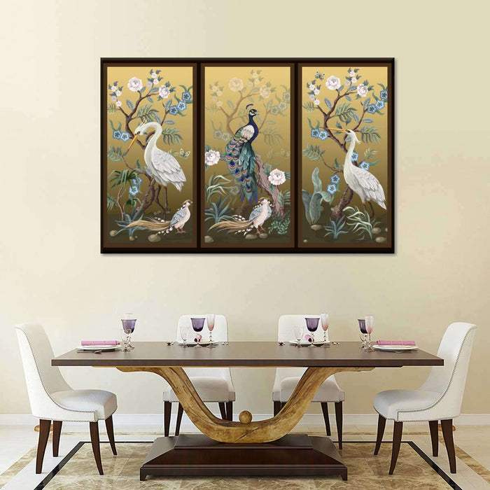 ElephantStock Elegant Birds Wall Art