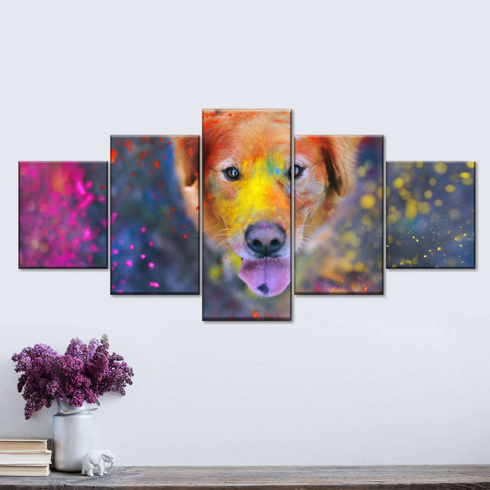 ElephantStock Colorful Labrador Wall Art