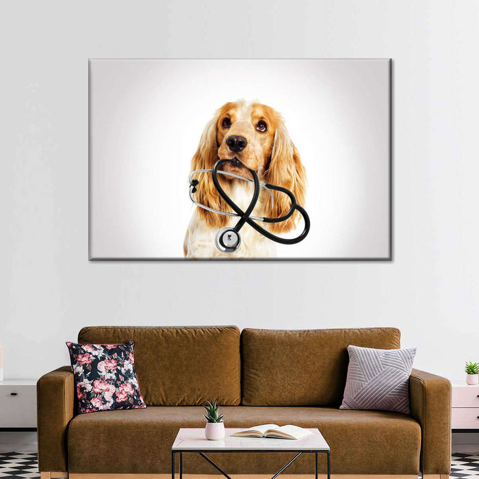 ElephantStock Doctor Dog Wall Art