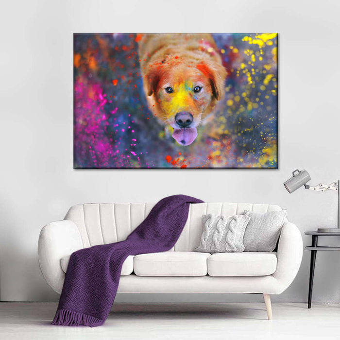 ElephantStock Colorful Labrador Wall Art