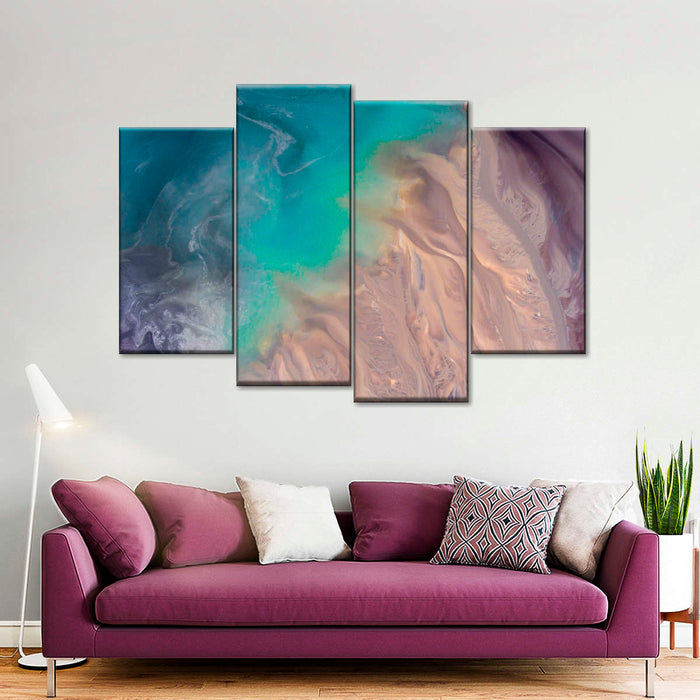 ElephantStock Abstract Coastal Wall Art