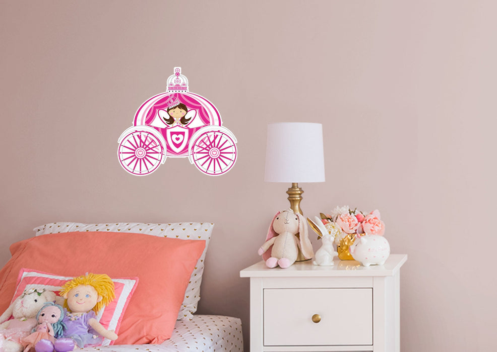 Fathead Nursery: Fancy Carriage Icon - Removable Adhesive Decal