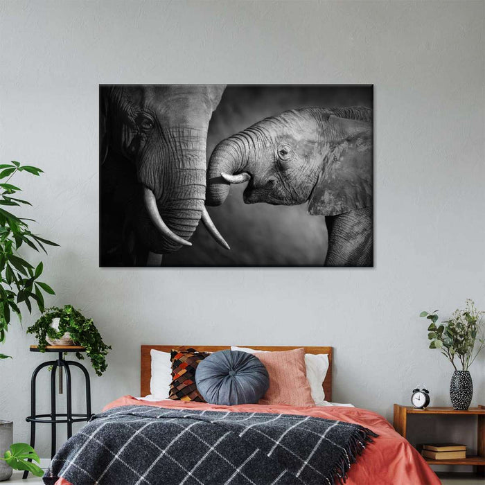 ElephantStock Elephant Affection Wall Art