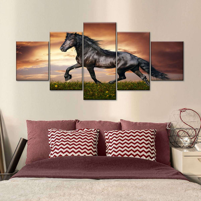 ElephantStock Baroque Horse Wall Art