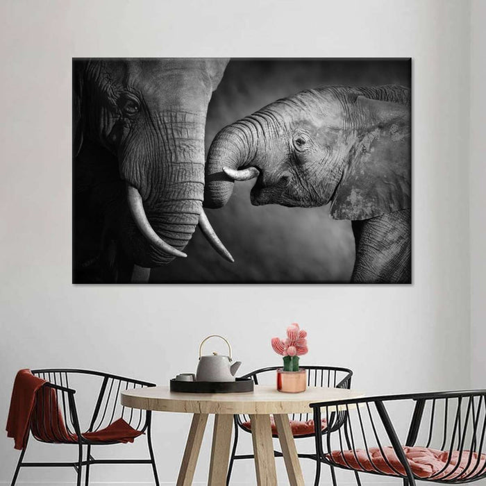 ElephantStock Elephant Affection Wall Art