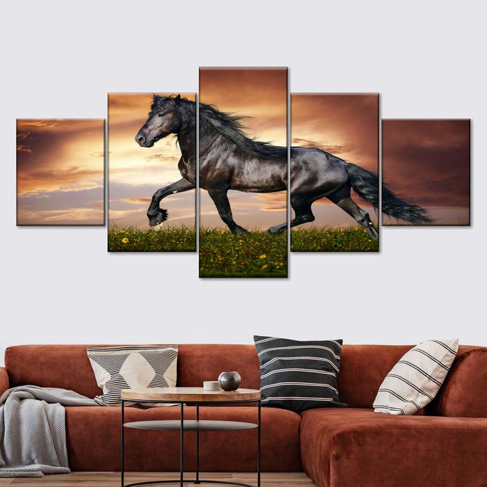 ElephantStock Baroque Horse Wall Art