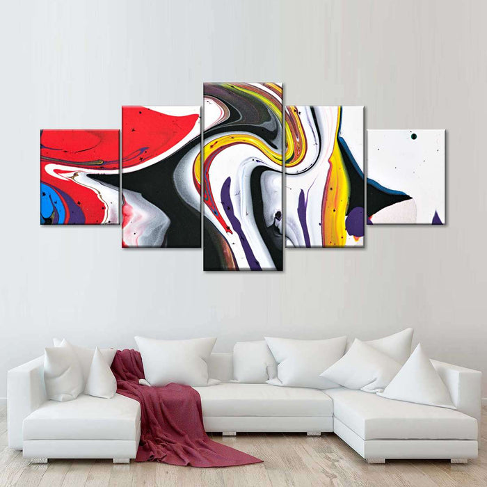 ElephantStock Abstract Swirls Wall Art