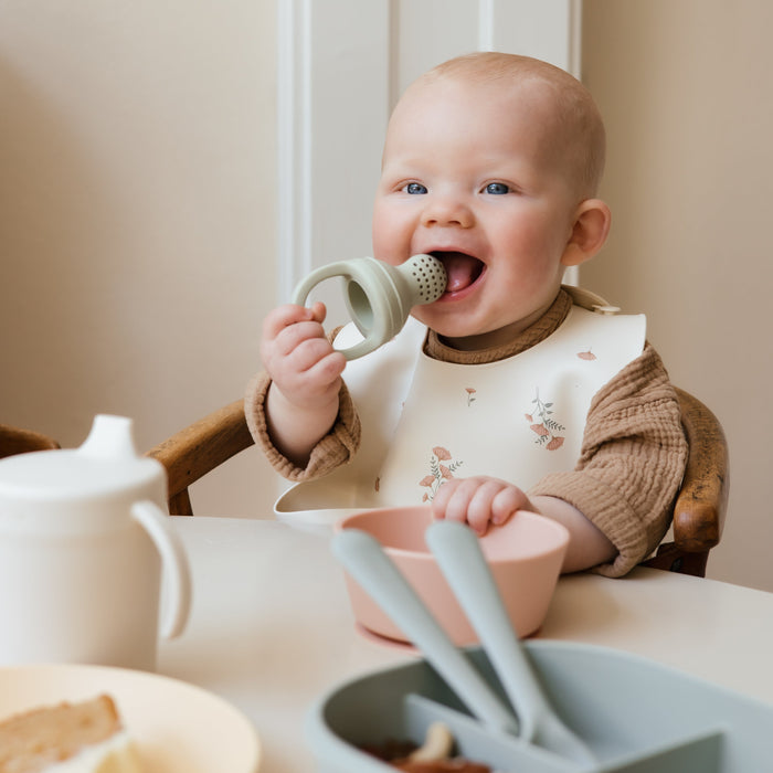 Mushie Silicone Baby Bib