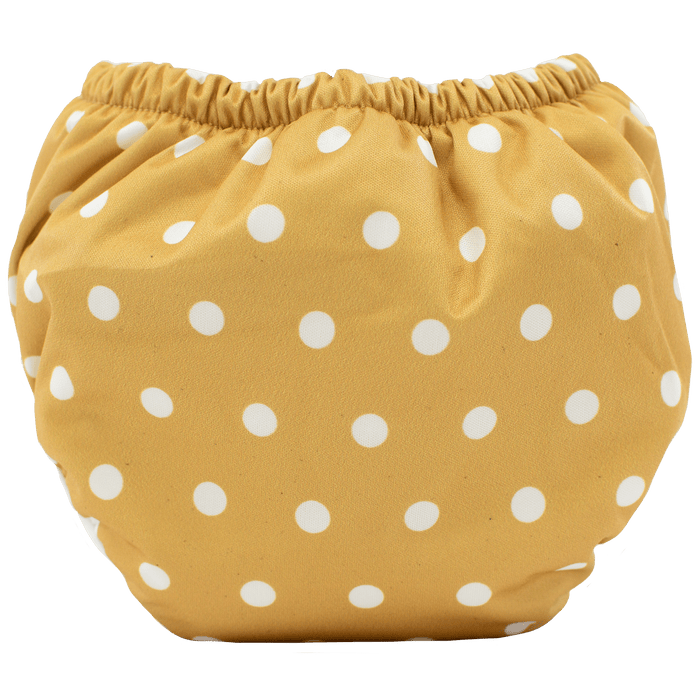 Texas Tushies Mustard Polka Dots - Training Pants