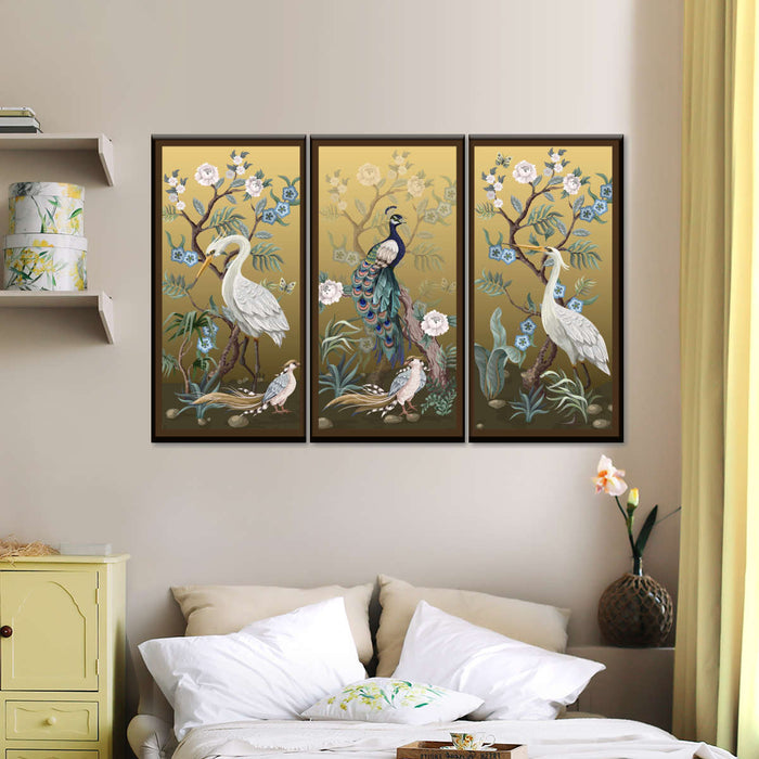 ElephantStock Elegant Birds Wall Art