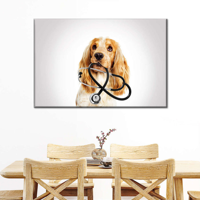 ElephantStock Doctor Dog Wall Art