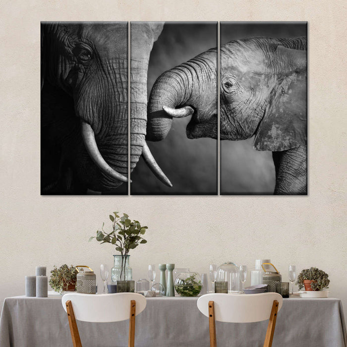 ElephantStock Elephant Affection Wall Art