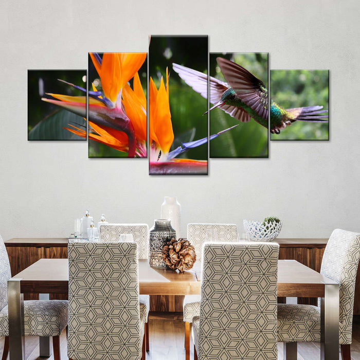 ElephantStock Flying Hummingbird Wall Art