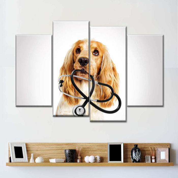 ElephantStock Doctor Dog Wall Art