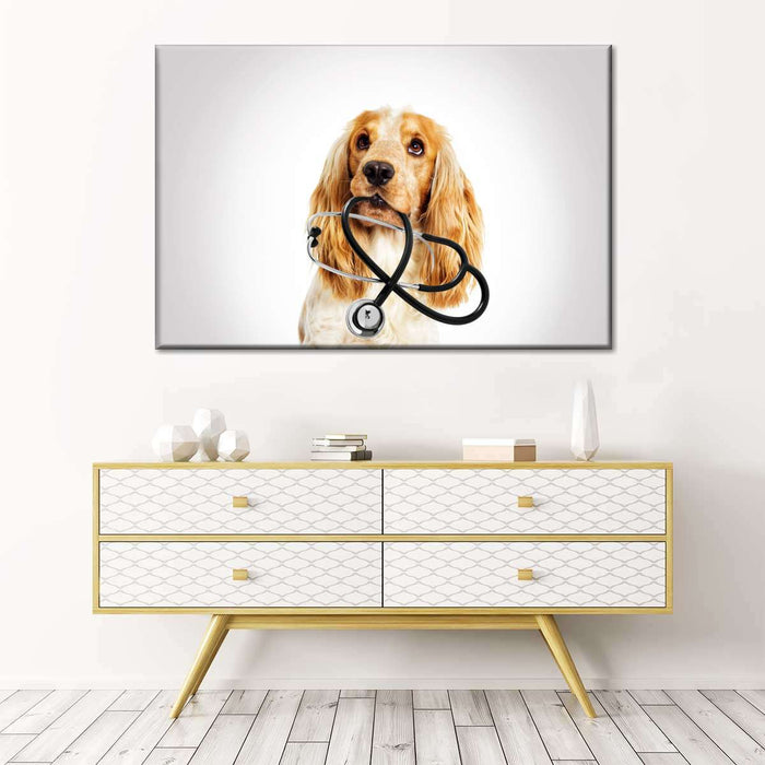 ElephantStock Doctor Dog Wall Art