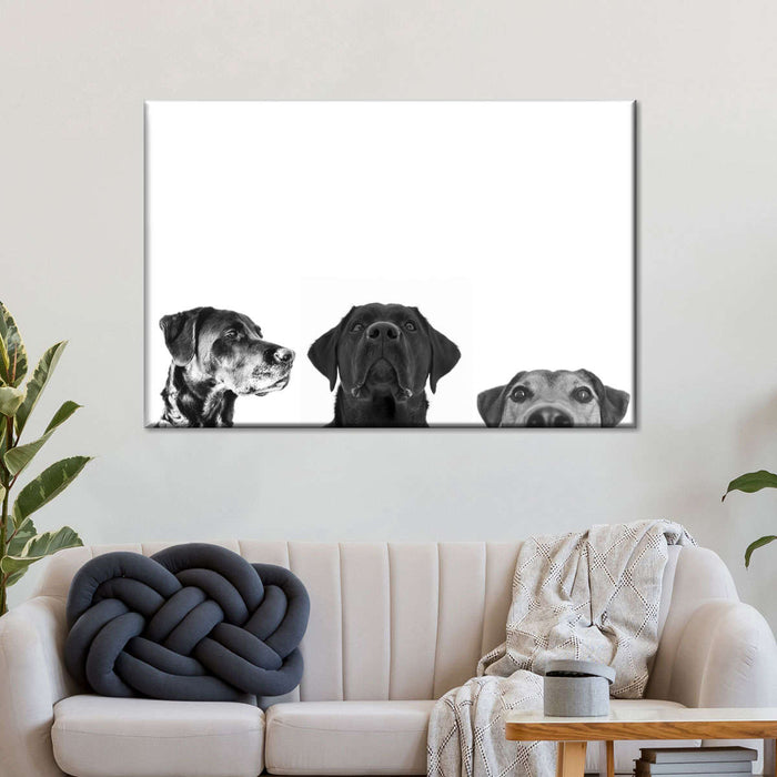 ElephantStock Adorable Puppies Wall Art