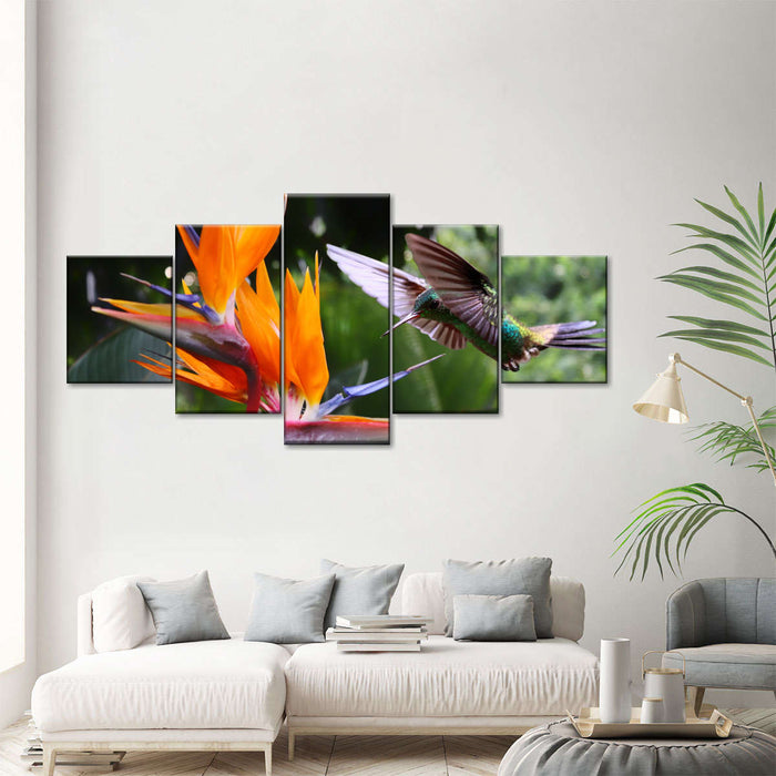 ElephantStock Flying Hummingbird Wall Art