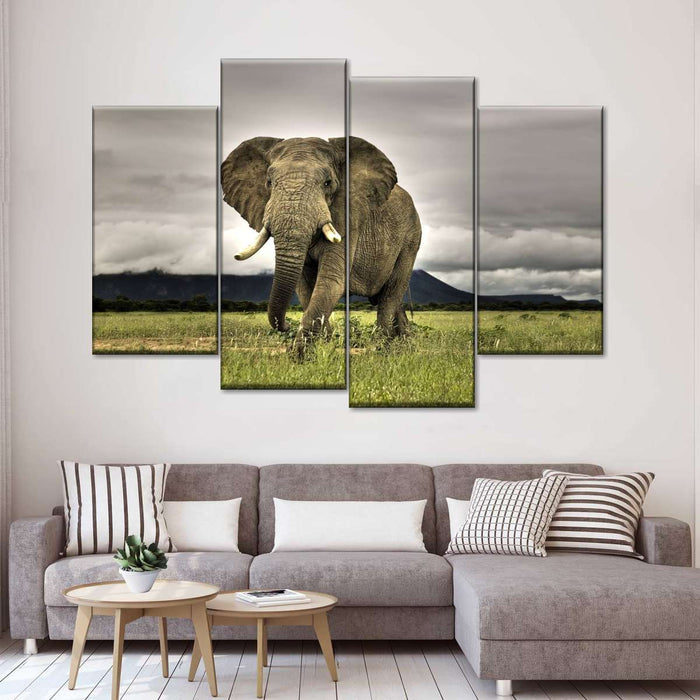 ElephantStock Elephant Landscape Wall Art