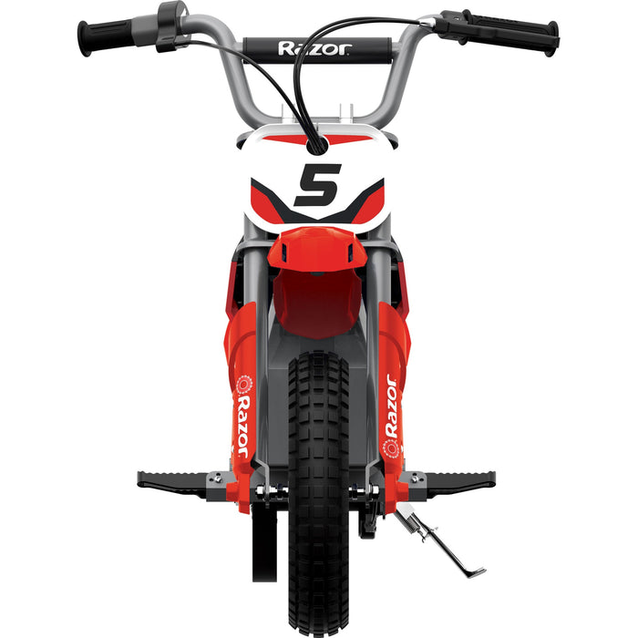 Razor MX350 Dirt Rocket Kids Electric Toy Motocross Motorcycle Dirt Bike, Red