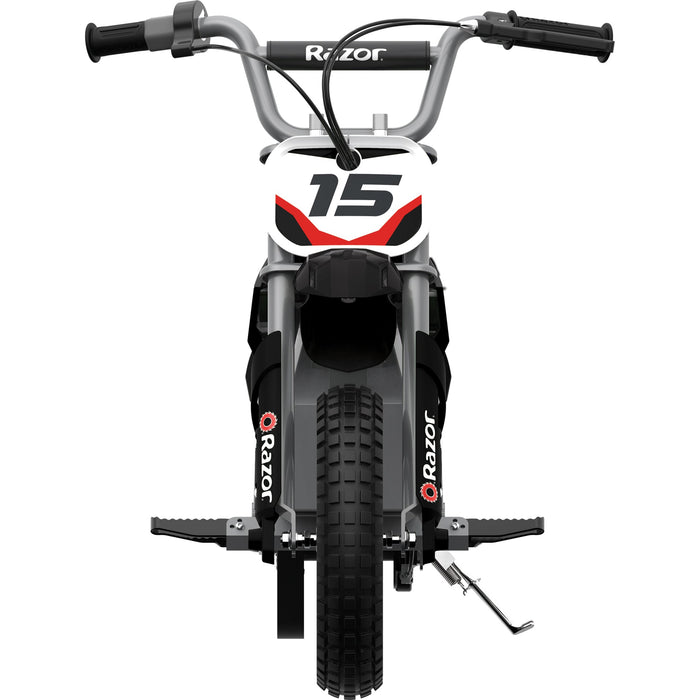 Razor MX400 Dirt Rocket 24V Electric Toy Motocross Motorcycle Dirt Bike, Black