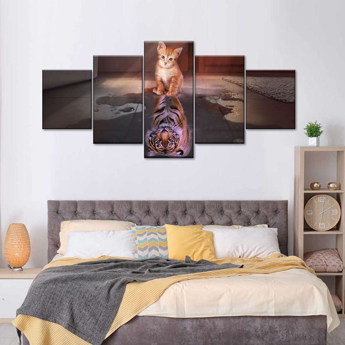 ElephantStock Tiger Kitty Wall Art