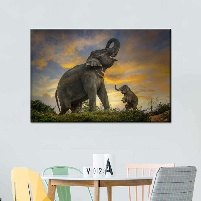 ElephantStock Elephant Herd Call Wall Art