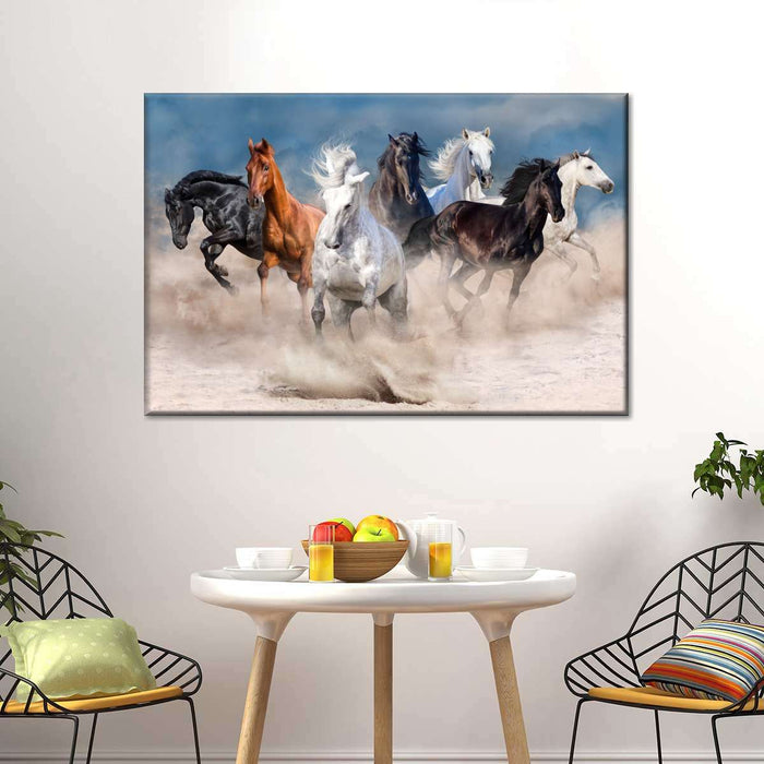 ElephantStock Running Horses Wall Art