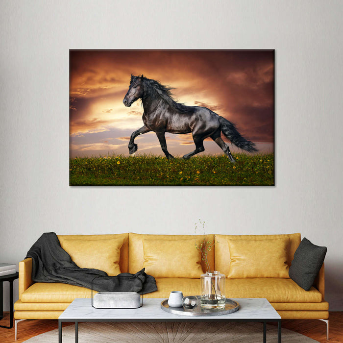 ElephantStock Baroque Horse Wall Art